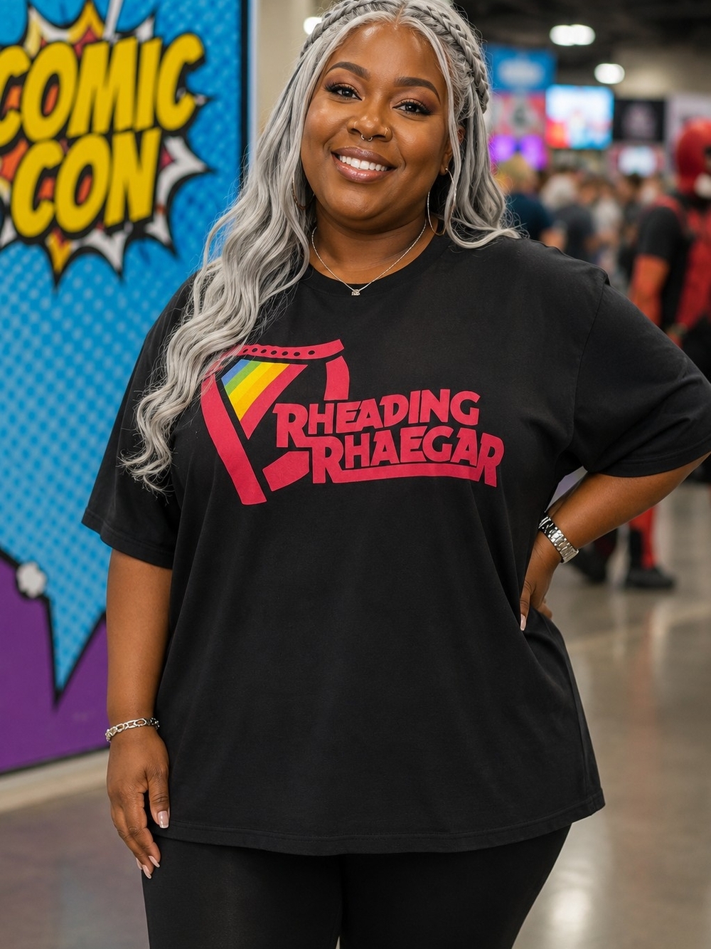 Rheading Rhaegar Reading Rainbow Game of Thrones Mashup T-Shirt XXL Fantasy Tee